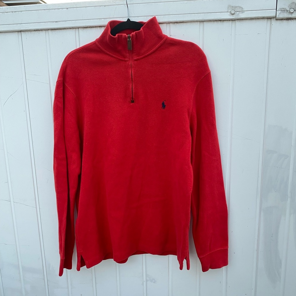Polo by Ralph Lauren Men's Red Sweater